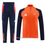 Jaqueta de Treinamento Manchester United 2024-2025 Laranja