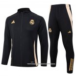 Jaqueta de Treinamento Real Madrid 2024-2025 Preto