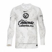 Camisola America Goleiro 2024-2025 Manga Comprida Branco