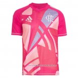 Camisola Flamengo Goleiro 2025 Rosa Tailandia