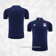 Camisola Polo del Lyon 2022-2023 Azul