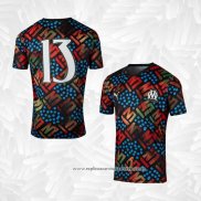 Camisola Pre Match del Olympique Marsella Africa 2024 Preto