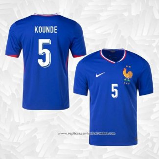 Camisola 1º Franca Jogador Kounde 2024