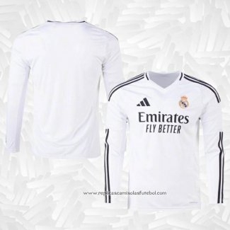 Camisola 1º Real Madrid 2024-2025 Manga Comprida