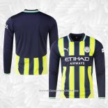 Camisola 2º Manchester City 2024-2025 Manga Comprida