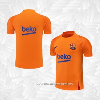 Camisola de Treinamento Barcelona 2022-2023 Laranja