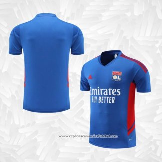 Camisola de Treinamento Lyon 2022-2023 Azul