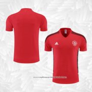 Camisola de Treinamento Manchester United 2022-2023 Vermelho