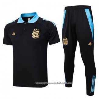 Conjunto Polo del Argentina 2024-2025 Preto