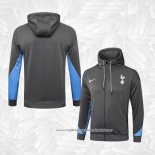 Jaqueta Hoodie Tottenham Hotspur 2024-2025 Cinza