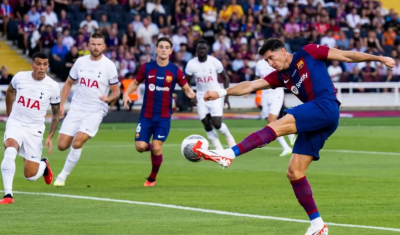 Pico final e Gamper em casa: Barcelona 4-2 Tottenham Hotspur