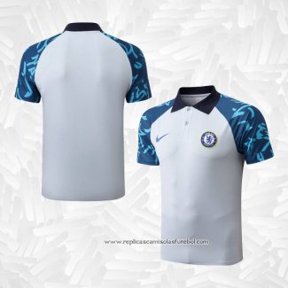 Camisola Polo del Chelsea 2022-2023 Cinza