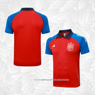 Camisola Polo del Espanha 2024-2025 Vermelho