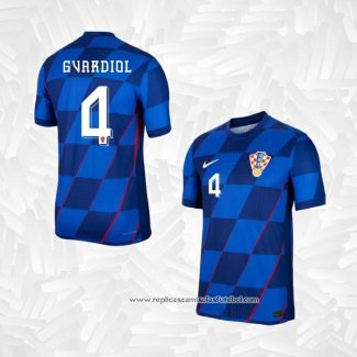 Camisola 2º Croacia Jogador Gvardiol 2024