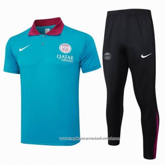 Conjunto Polo del Paris Saint-Germain 2024-2025 Azul