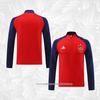 Jaqueta Espanha 2024-2025 Vermelho