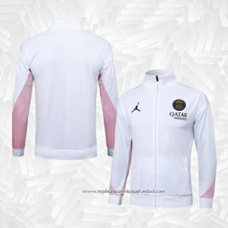 Jaqueta Paris Saint-Germain Jordan 2024-2025 Branco