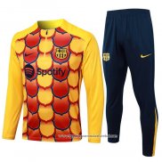 Sueter de Treinamento Barcelona 2024-2025 Amarelo