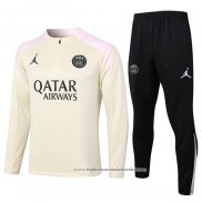 Sueter de Treinamento Paris Saint-Germain Jordan 2024-2025 Amarelo