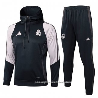 Sueter de Treinamento Real Madrid 2024-2025 Cinza