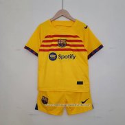 Camisola 4º Barcelona 2022-2023 Crianca