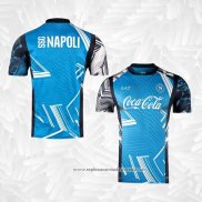 Camisola Pre Match del Naples 2024 Azul