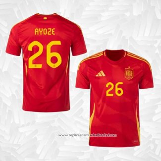 Camisola 1º Espanha Jogador Ayoze 2024