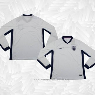 Camisola 1º Inglaterra 2024 Manga Comprida