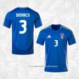 Camisola 1º Italia Jogador Dimarco 2024-2025