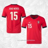 Camisola 1º Portugal Jogador Joao Neves 2024