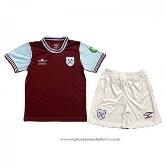 Camisola 1º West Ham 2024-2025 Crianca