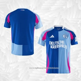 Camisola Schalke 04 04 Pink October 2024-2025 Tailandia