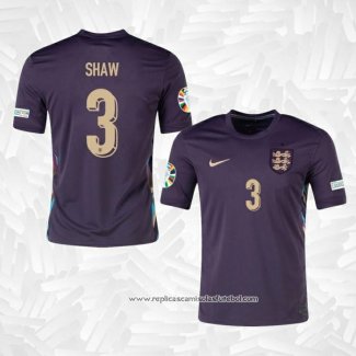 Camisola 2º Inglaterra Jogador Shaw 2024