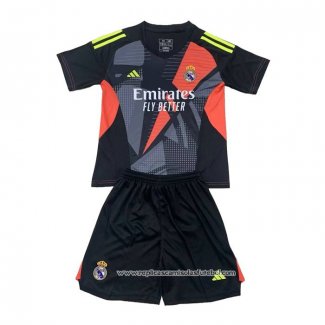 Camisola 2º Real Madrid Goleiro 2024-2025 Crianca