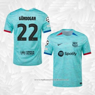 Camisola 3º Barcelona Jogador Gundogan 2023-2024