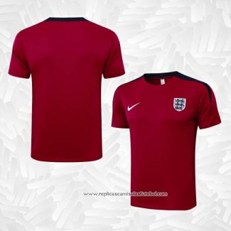 Camisola de Treinamento Inglaterra 2024-2025 Vermelho