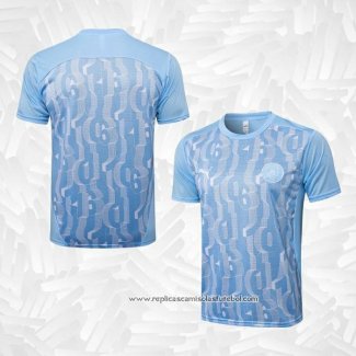 Camisola de Treinamento Manchester City 2024-2025 Azul