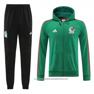 Fato de Treino Hoodie Mexico 2022-2023 Verde