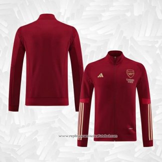 Jaqueta Arsenal 2023-2024 Vermelho Oscuro