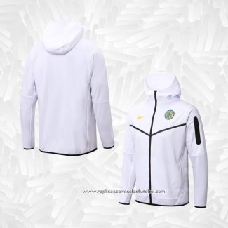 Jaqueta Hoodie Inter de Milao 2022-2023 Branco