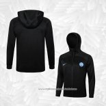 Jaqueta Hoodie Inter de Milao 2024-2025 Preto