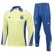 Sueter de Treinamento Ajax 2024-2025 Amarelo