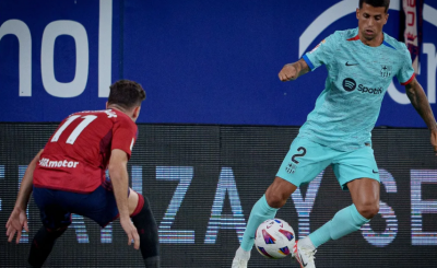 Osasuna - camisola do Barcelona: Pamplona, claro, vence (1-2)