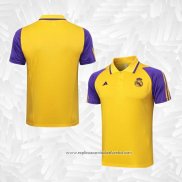 Camisola Polo del Real Madrid 2023-2024 Amarelo