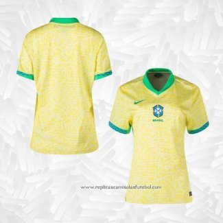 Camisola 1º Brasil 2024 Mulher