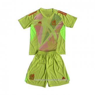 Camisola 2º Mexico Goleiro 2024 Crianca