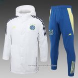 Conjunto de Agasalho Ajax 2024-2025 Branco