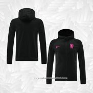 Jaqueta Hoodie Chelsea 2024-2025 Preto