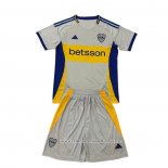 Camisola Boca Juniors Concept 2025 Crianca Cinza