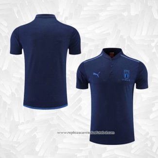 Camisola Polo del Italia 2022-2023 Azul Marino